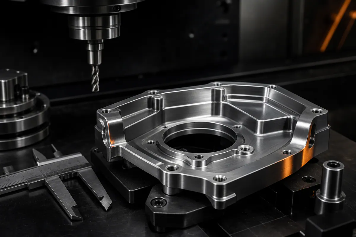 CNC üretim detayı